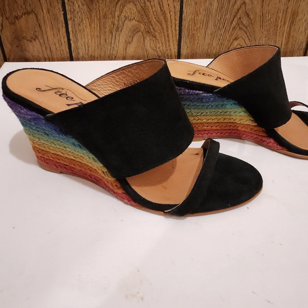 Free People Rainbow Wedges